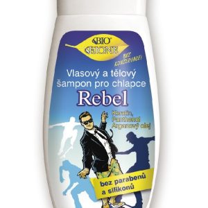 Bione Cosmetics - Vlasový a telový šampón pre chlapcov Rebel 260ml