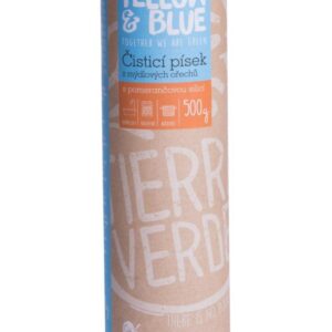 Tierra Verde čistiaci piesok s pomarančovou silicou - dóza 500g