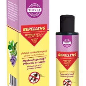 Topvet Repellens pleťové Olejové tonikum 100ml