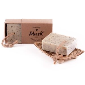 MUSK Prírodné mydlo makovička z jarnej 100g