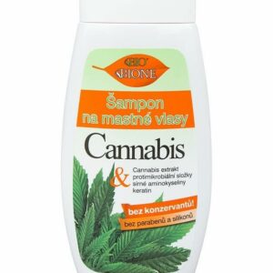 Bione Cosmetics - Šampón na mastné vlasy Cannabis 260ml