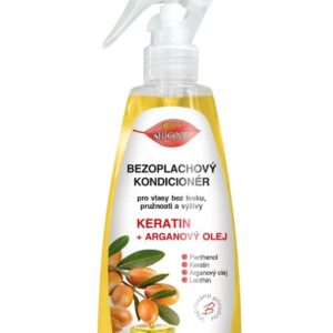 Bione Cosmetics - Bezoplachový kondicionér Keratin + Arganový olej 260 ml