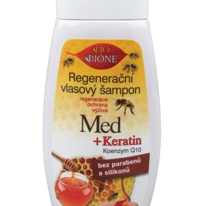 Bionce Cosmetics - Regeneračný vlasový šampón Med 260ml