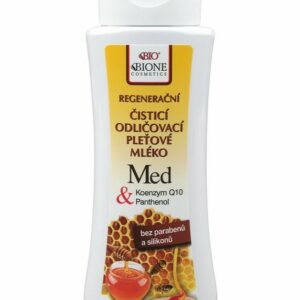 Bione Cosmetics - Odličovacie pleťové mlieko Med 255ml