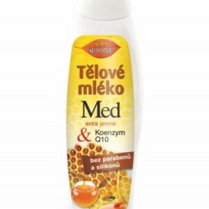 Bione Cosmetics - Telové mlieko Med + Q10 500 ml