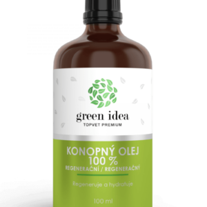 Topvet Regeneračný konopný olej 100% 100ml