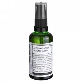 ANTIOXIDAČNÝ NOČNÝ ELIXÍR (PLEŤOVÉ SÉRUM) CBD