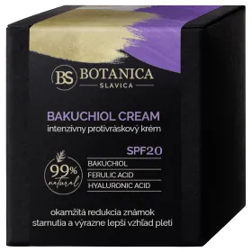 Bakuchiol Cream SPF 20 - Intenzívny protivráskový posilňujúci krém Bakuchiol & kyselina ferulová