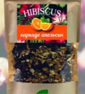 Čaj "hibiscus" - ibištek a pomaranč 80 g