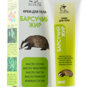 ECOLEK Krém s jazvečím tukom 100ml